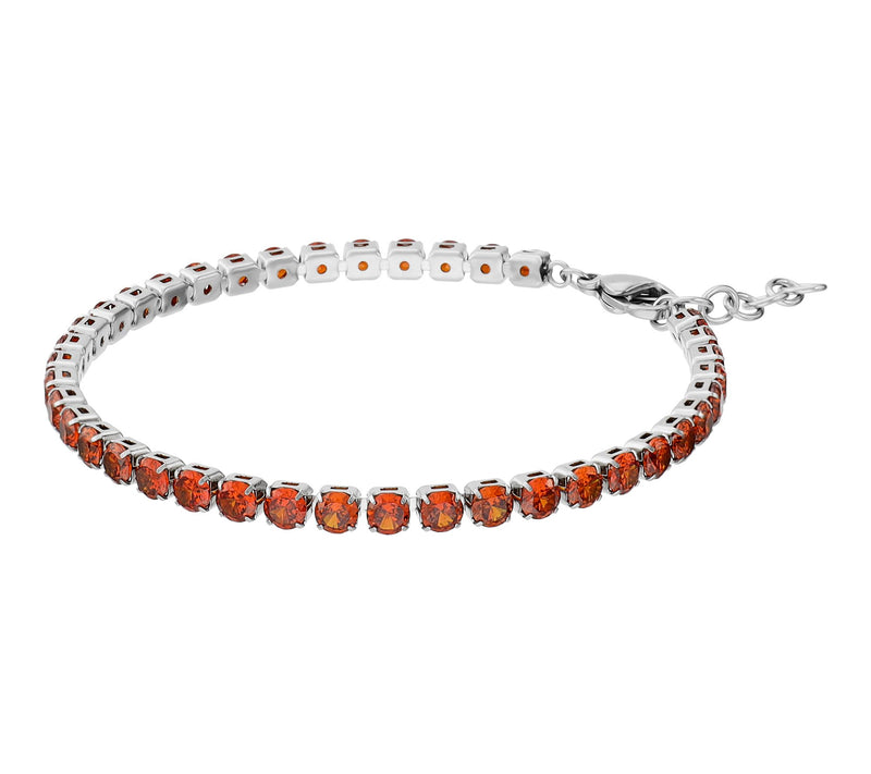 Steel by Design 9.75 cttw Tennis Bracelet — View 16