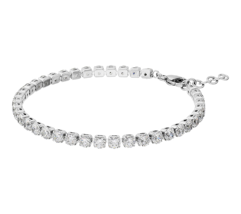 Steel by Design 9.75 cttw Tennis Bracelet — Main view