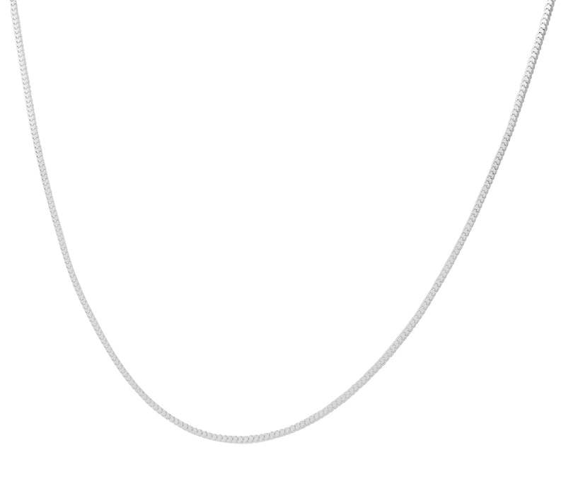 Ultrafine 950 Silver 20" Box Chain Necklace — View 8