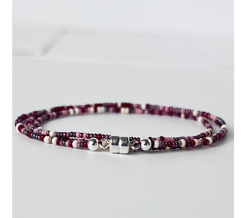 MaeMarie Wraps Berry Wrap Bracelet, Sterling Silver — Main view