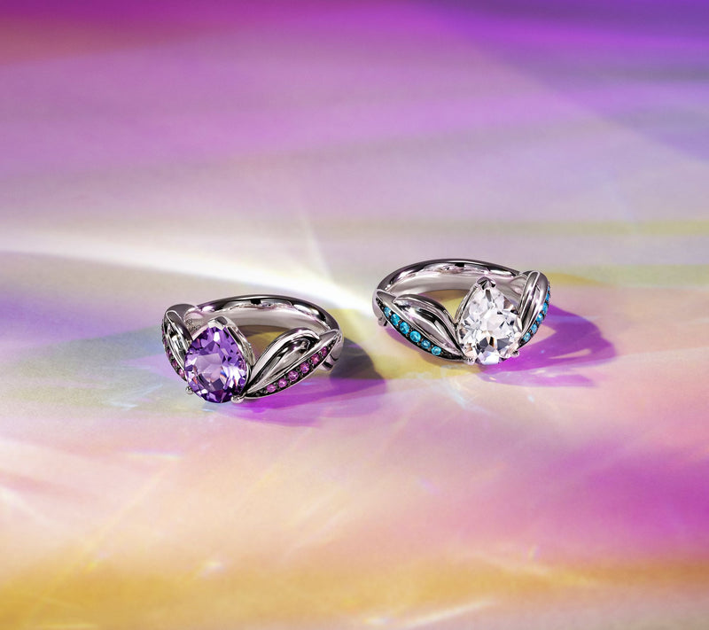 Third Person Sterling Silver Garden Party Gemstone Ring — View 9