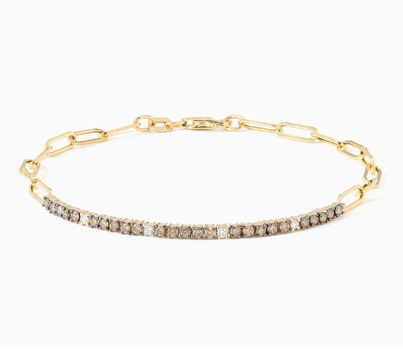 Kallati 0.80 cttw Coco Diamond Bracelet, 14k Gold — Main view