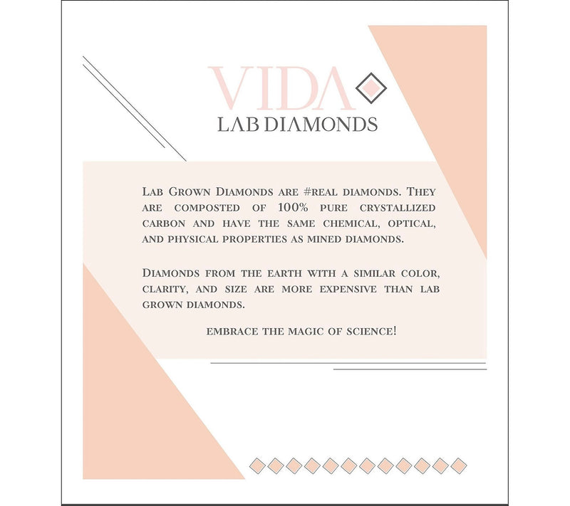Vida Lab Diamonds Lab Grown 2.00 cttw MarquiseRing, 14K Gold — View 4