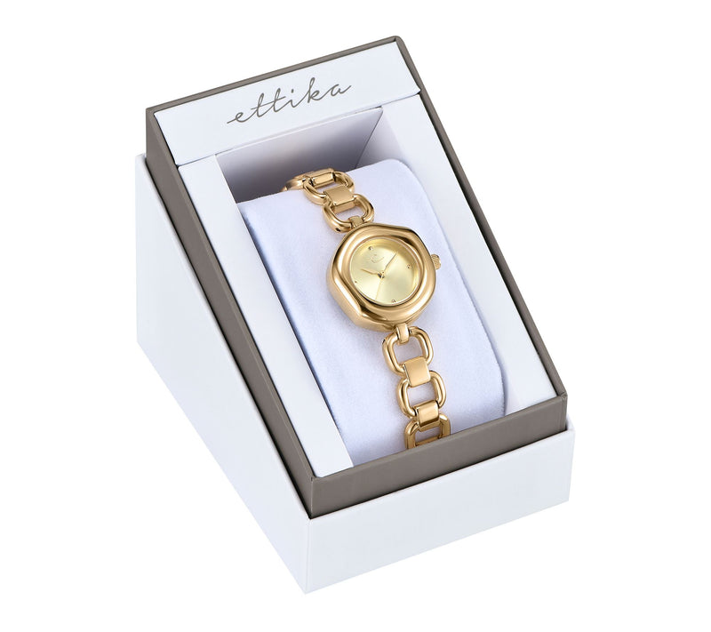 Ettika Women's Open Circle Bracelet Watch — View 8