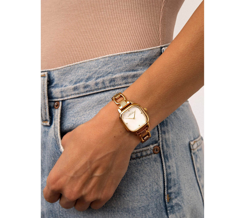 Ettika Women's Classic Square Bracelet Watch — View 5