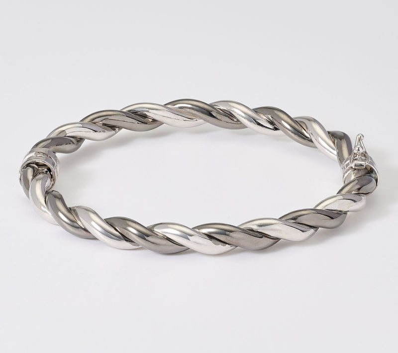 David Markstein Bronze Bold Wrapped Bangle — Main view