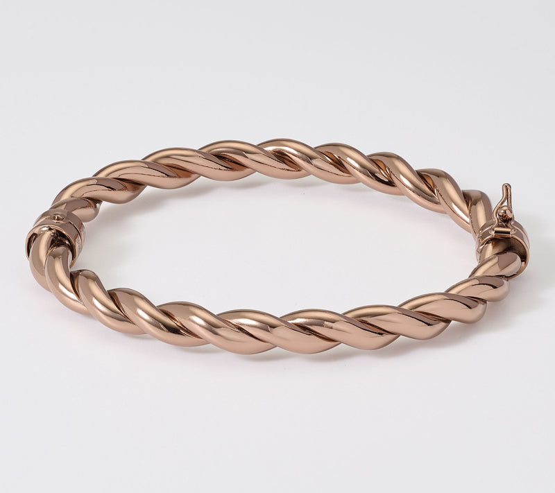 David Markstein Bronze Bold Wrapped Bangle — View 5