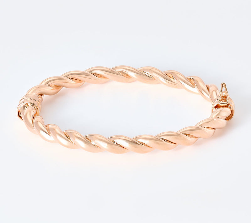David Markstein Bronze Bold Wrapped Bangle — View 10