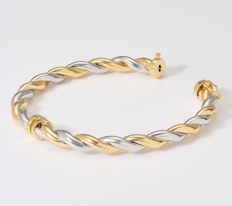 David Markstein Bronze Bold Wrapped Bangle — View 16