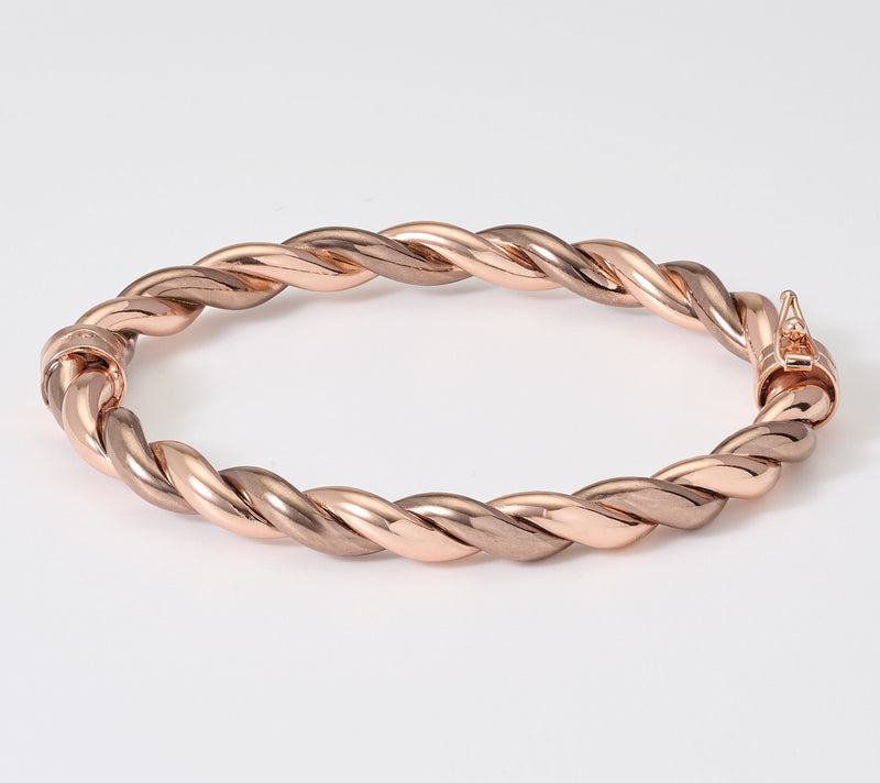 David Markstein Bronze Bold Wrapped Bangle — View 7