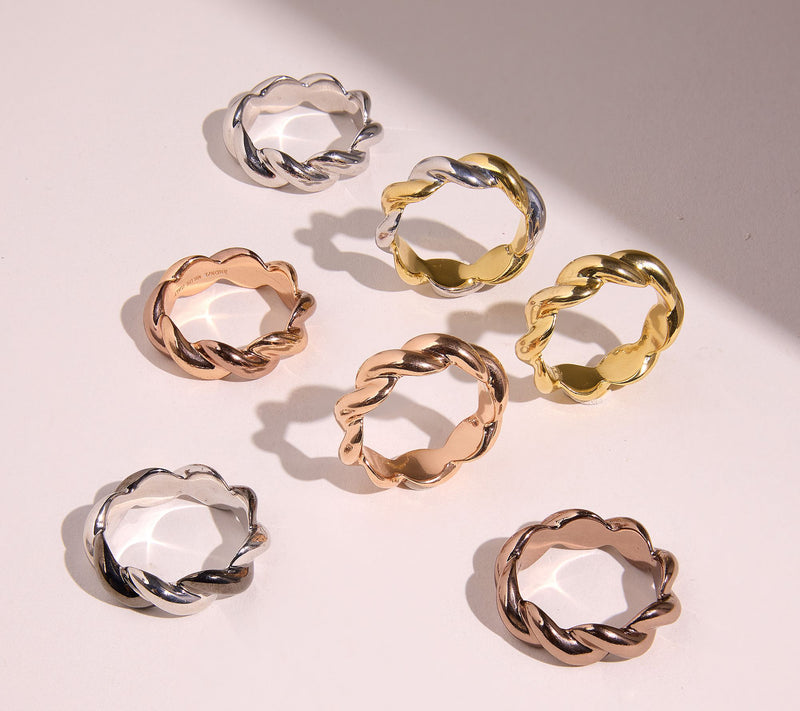 David Markstein Bronze Bold Wrapped Ring — View 4