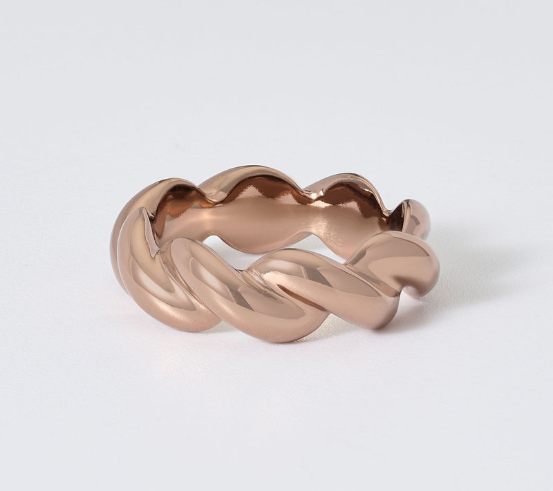 David Markstein Bronze Bold Wrapped Ring — View 14
