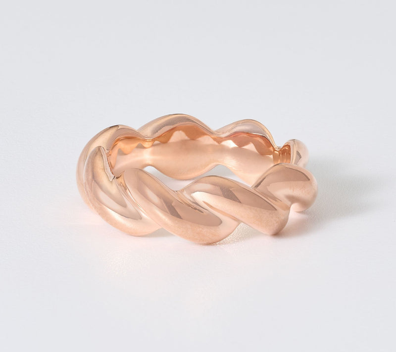David Markstein Bronze Bold Wrapped Ring — View 15