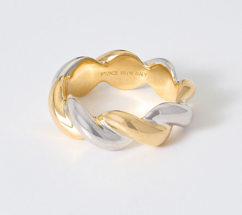 David Markstein Bronze Bold Wrapped Ring — View 2