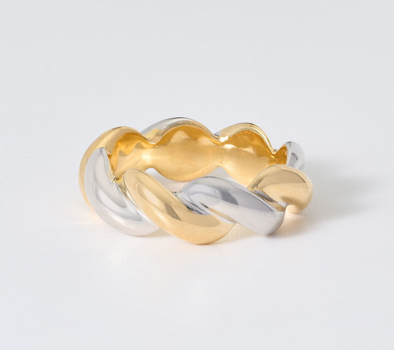 David Markstein Bronze Bold Wrapped Ring — View 19
