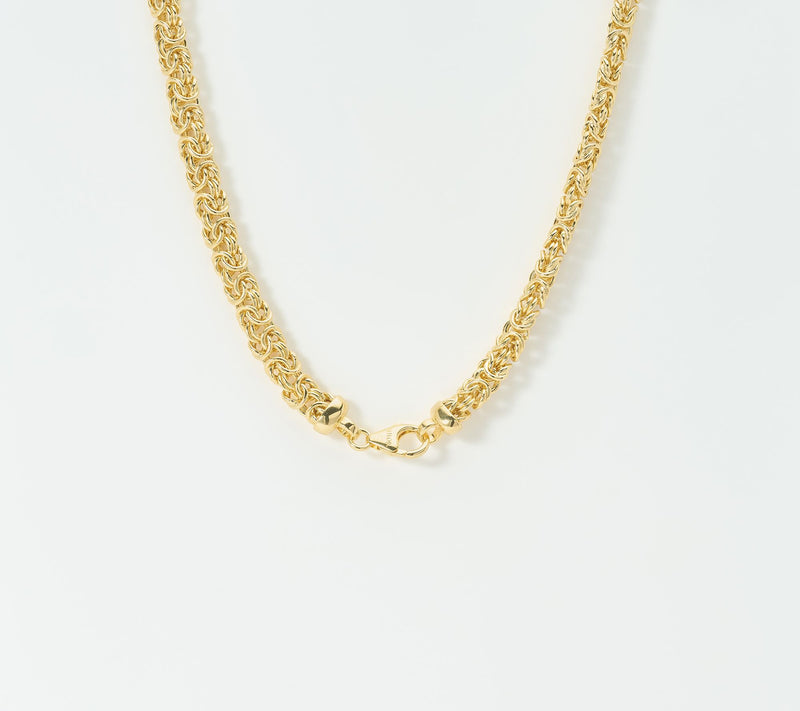 Diamonique Italia Bronze Byzantine Necklace — View 2