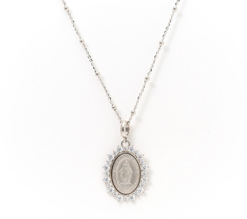 Diamonique Italia Bronze Religious Pendant — View 7