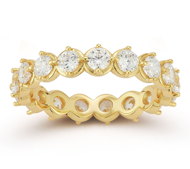 Sterlina Silver Round Band Ring, Sterling — Main view