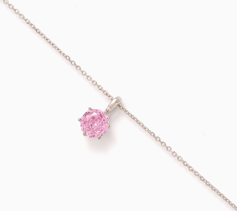 Diamonique Italia Bronze Rose Cut Necklace — View 8