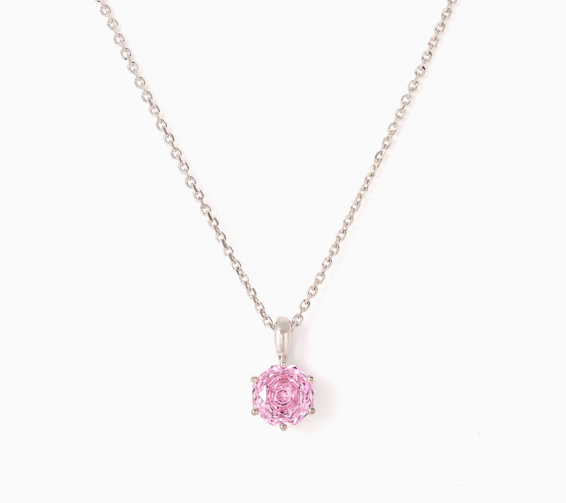 Diamonique Italia Bronze Rose Cut Necklace — View 3