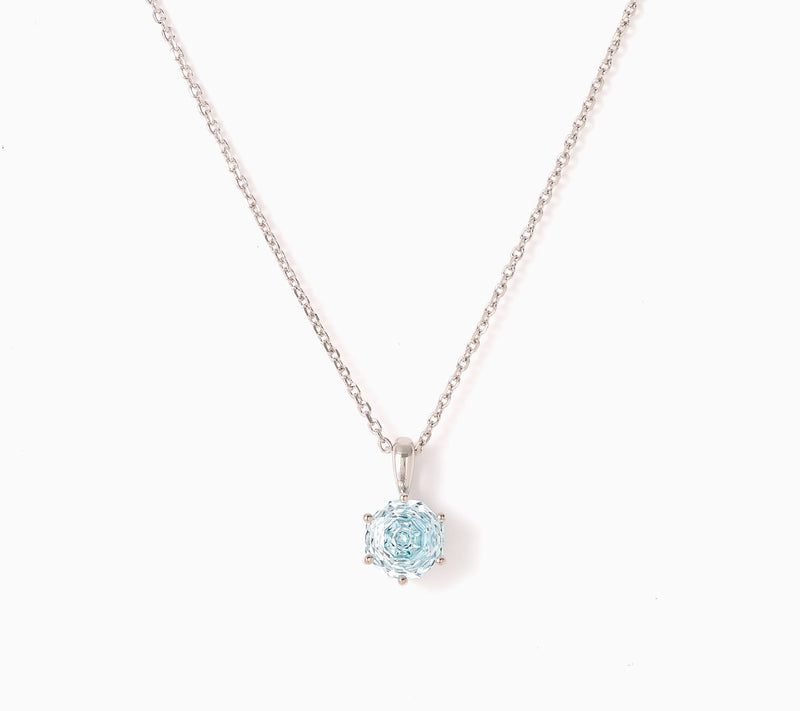 Diamonique Italia Bronze Rose Cut Necklace — View 7
