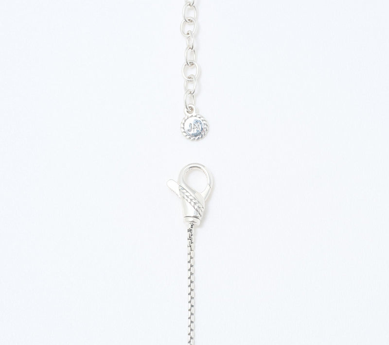 JAI Sterling Silver & 14K Gold Lab Grown Diamond Necklace, 1.5ct — View 3
