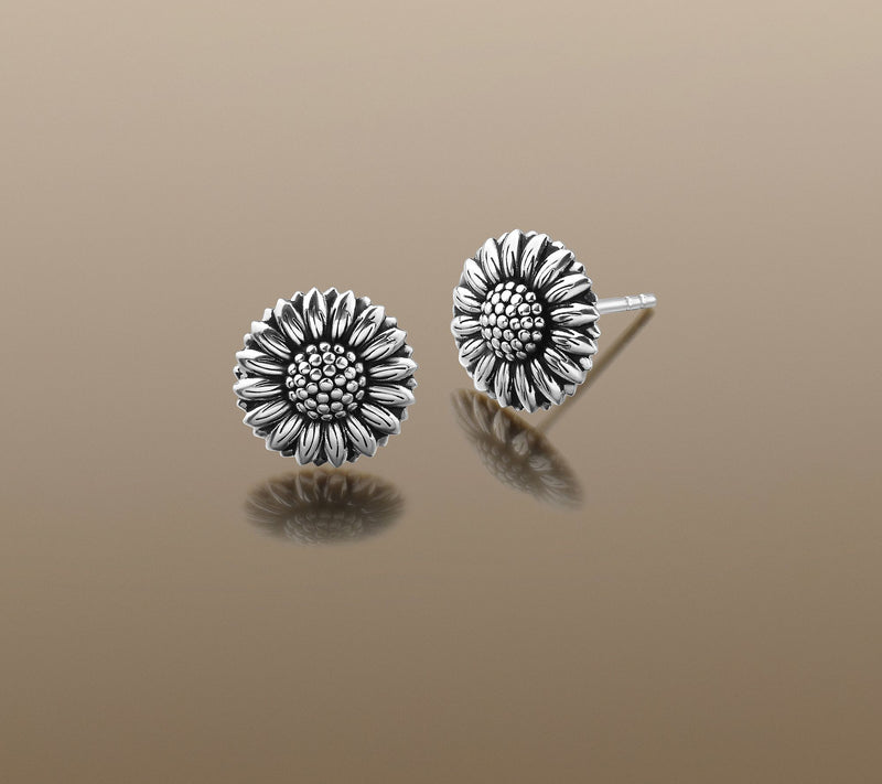 Christian James by Scott Grimes Sterling Silver Hello Sunshine Stud Earrings — View 5