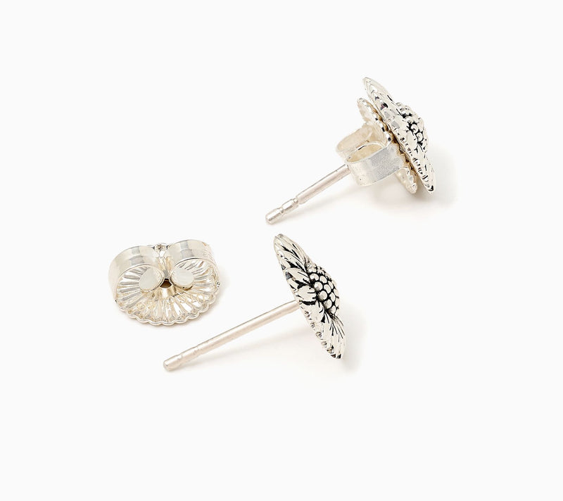 Christian James by Scott Grimes Sterling Silver Hello Sunshine Stud Earrings — View 2