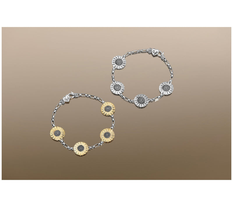 Christian James by Scott Grimes Two-Tone Hello Sunshine Bracelet 13.2g — View 5
