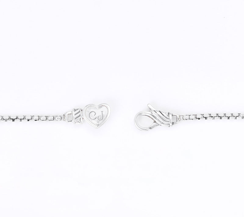 Christian James by Scott Grimes Sterling Ripple Love Knot Bracelet 8.0g — View 3