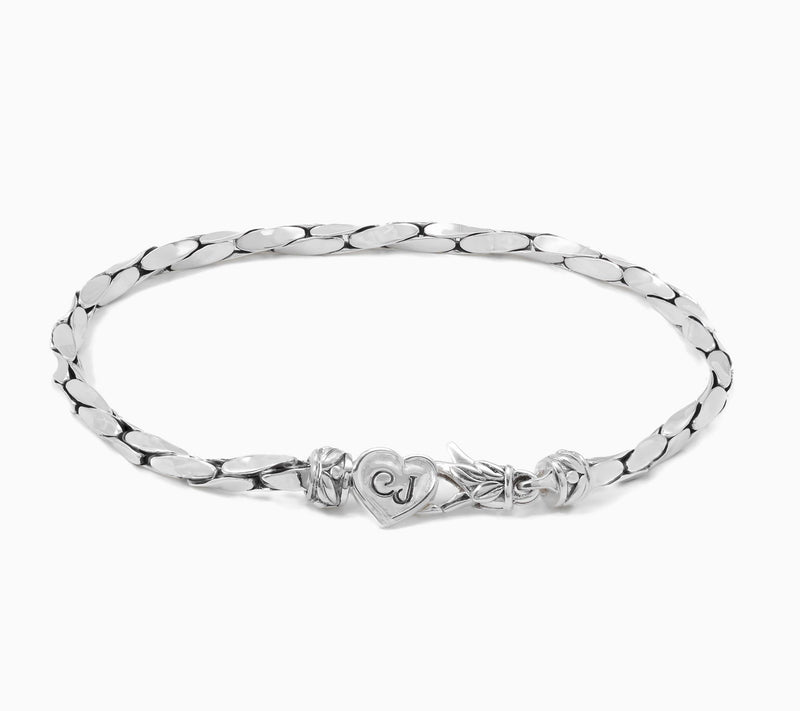 Christian James by Scott Grimes Sterling Silver Shimmer Chain Bracelet 8.7g — View 2