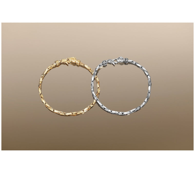 Christian James by Scott Grimes Sterling Silver Shimmer Chain Bracelet 8.7g — View 3