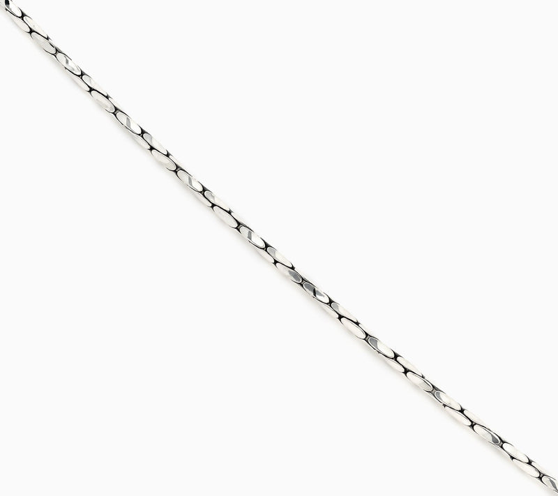 Christian James by Scott Grimes Sterling Silver Shimmer Chain Necklace, 14.5g — View 2