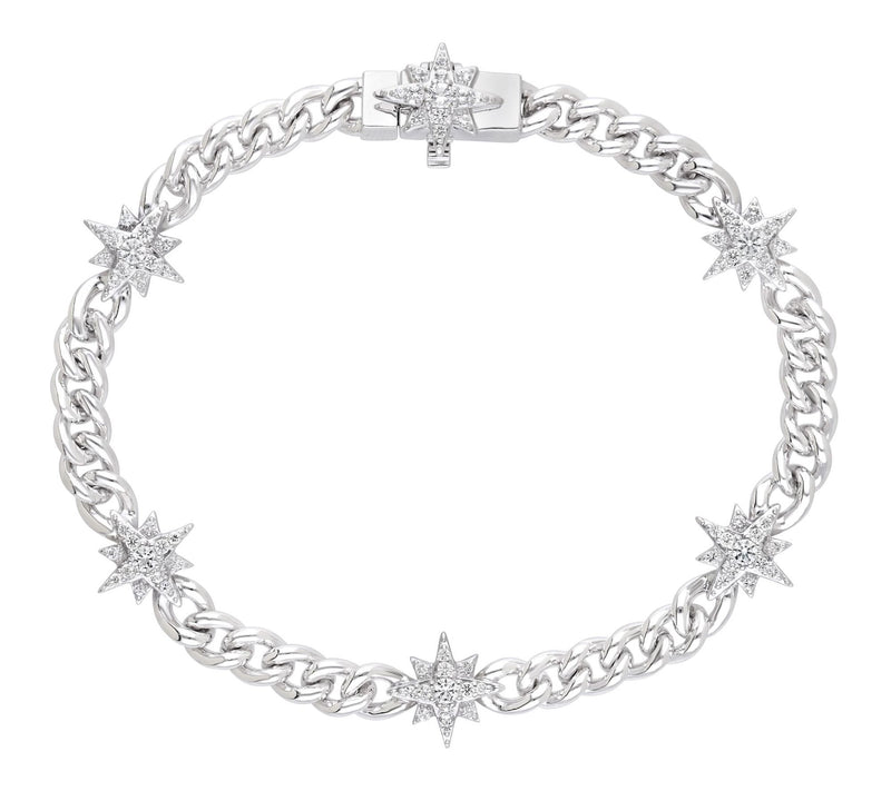 Margo Manhattan Sterling Gemstone Stella Bracelet — Main view