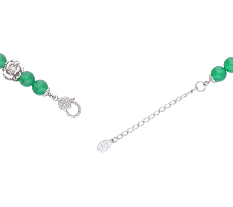 Dallas Prince Sterling CHROME Marcasite Garden Bracelet — View 2