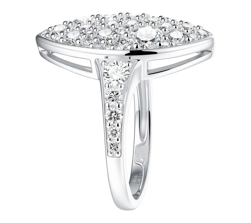 Jen by Jennifer Miller Lab Diamond Marquise Ring, Sterling — View 4