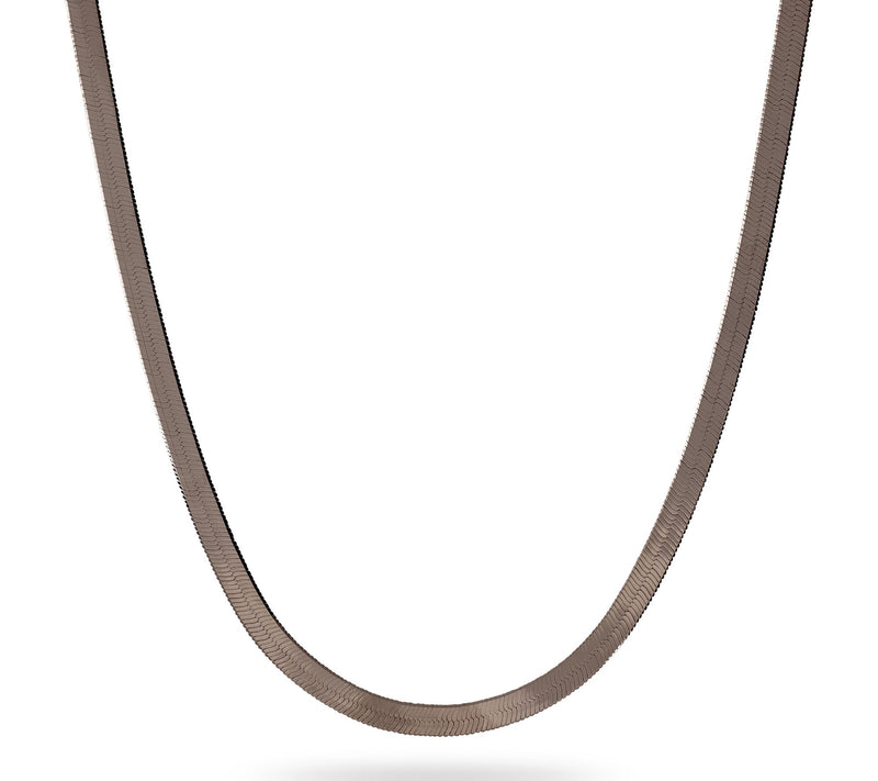 David Markstein Bronze 16" Herringbone Necklace — View 10
