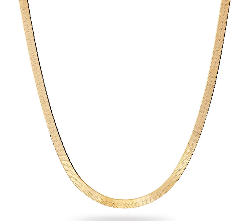 David Markstein Bronze 16" Herringbone Necklace — View 13
