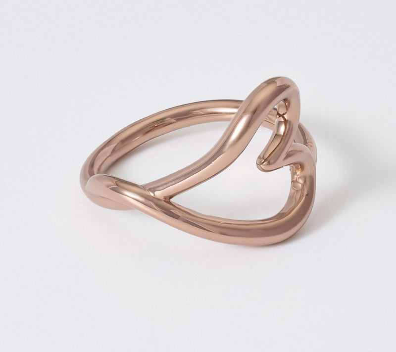 David Markstein Bronze Modern Couture Heart Ring — View 11