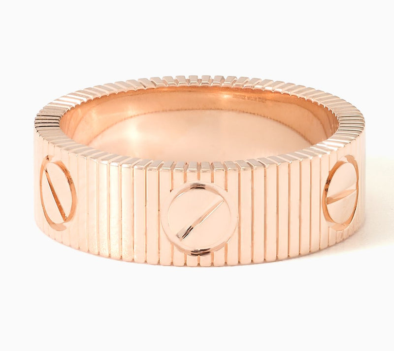 David Markstein Bronze D/C Luxe Status Nail Ring — View 7