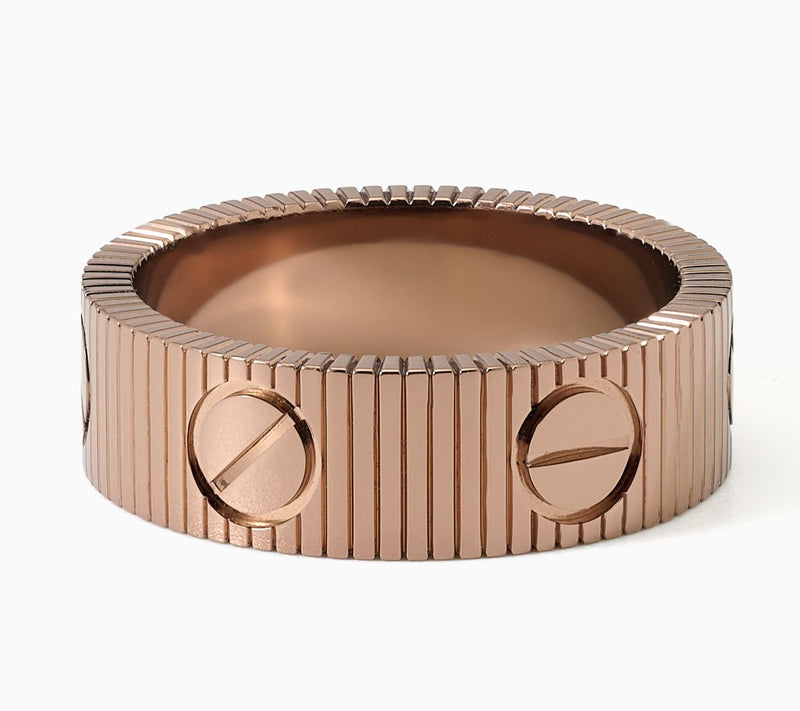 David Markstein Bronze D/C Luxe Status Nail Ring — View 13