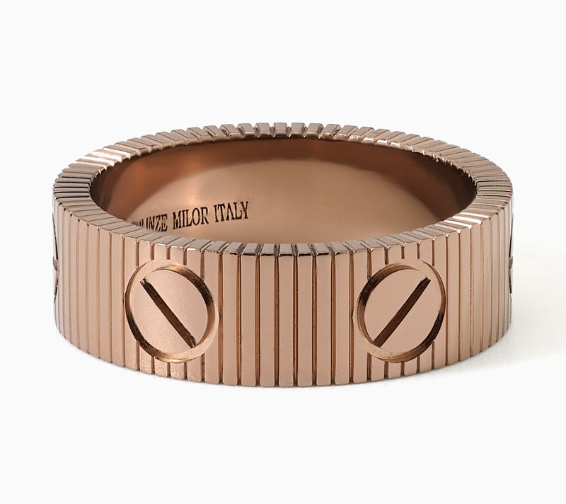David Markstein Bronze D/C Luxe Status Nail Ring — View 12