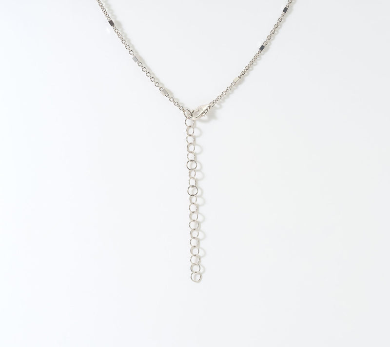 David Markstein Bronze Layered Cube Station Necklace — View 3