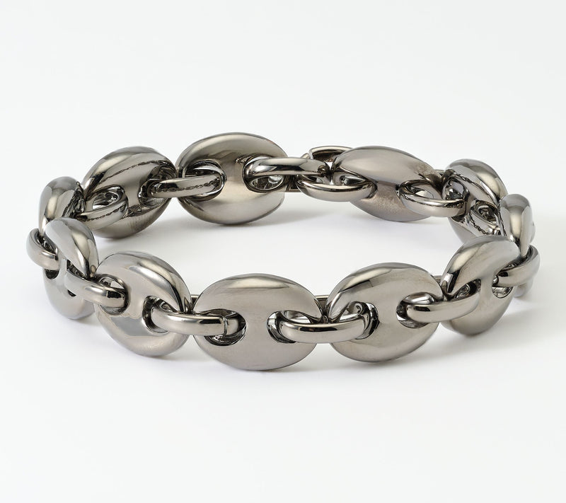 David Markstein Bronze Bold Status Marine Link Bracelet — Main view