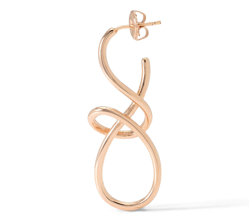 David Markstein Bronze Modern Loop Luxe Earrings — View 12