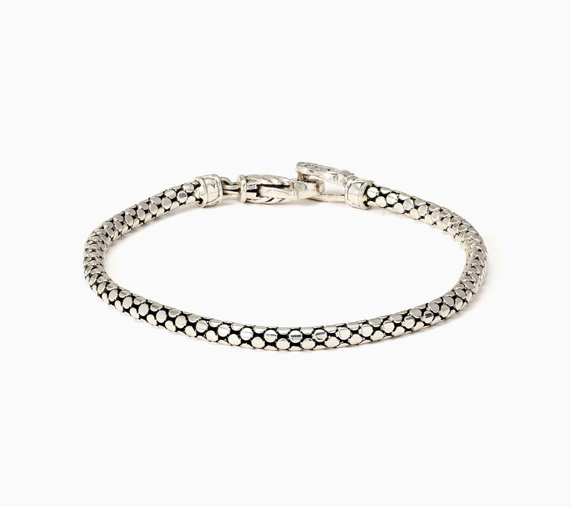 Christian James by Scott Grimes Sterling Silver Flexible Disc Bracelet — Main view