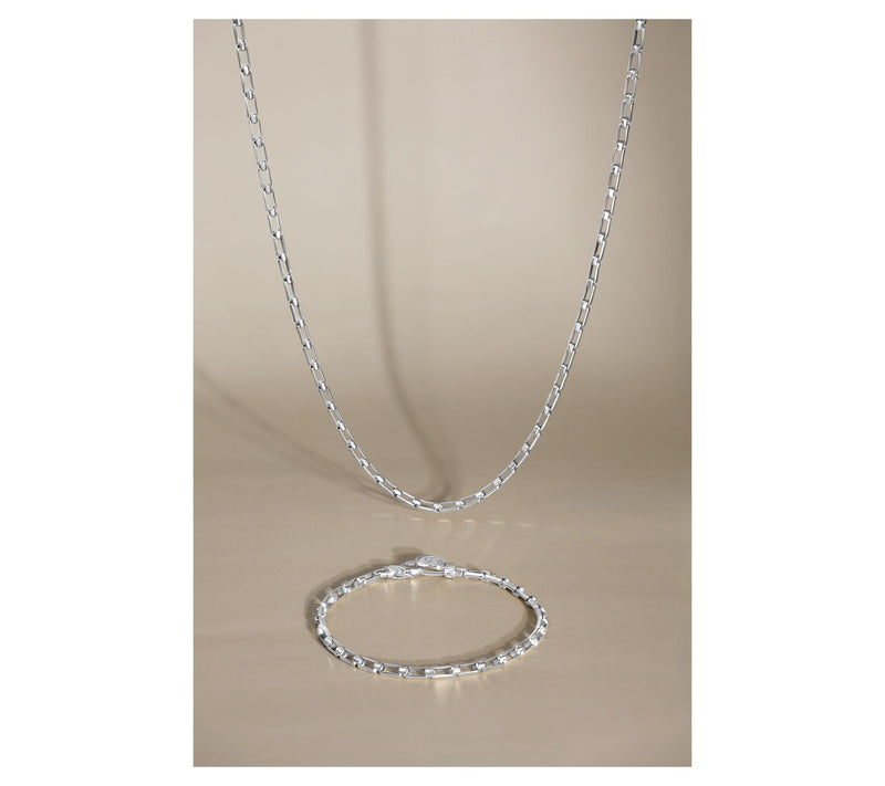 Christian James by Scott Grimes Sterling 1x1 Luciano Chain Bracelet — View 4