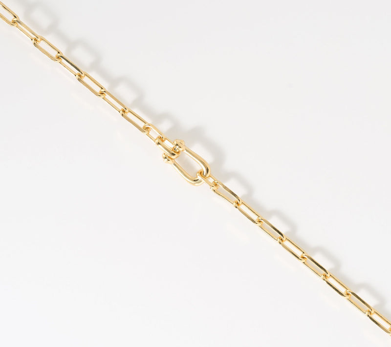 Ultrafine 950 Silver Horseshoe Buckle Bracelet — View 2