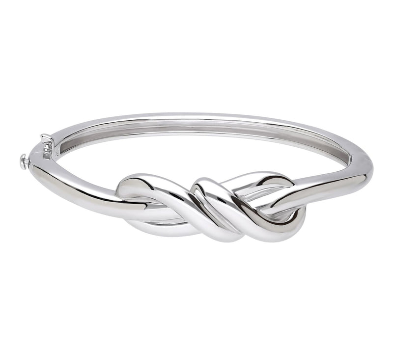 Tiffany Kay Silver Classic Polished Slip Knot Bangle — View 7