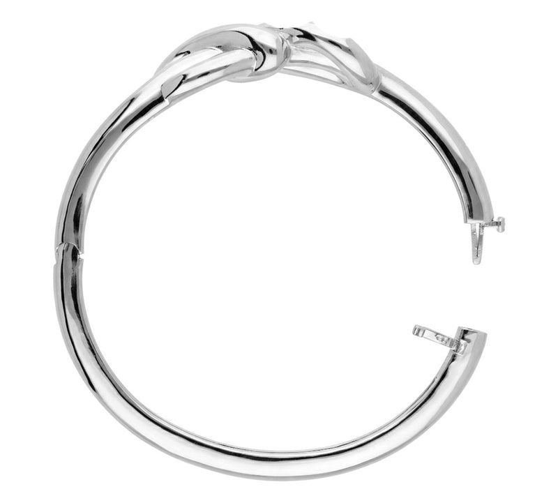 Tiffany Kay Silver Classic Polished Slip Knot Bangle — View 4